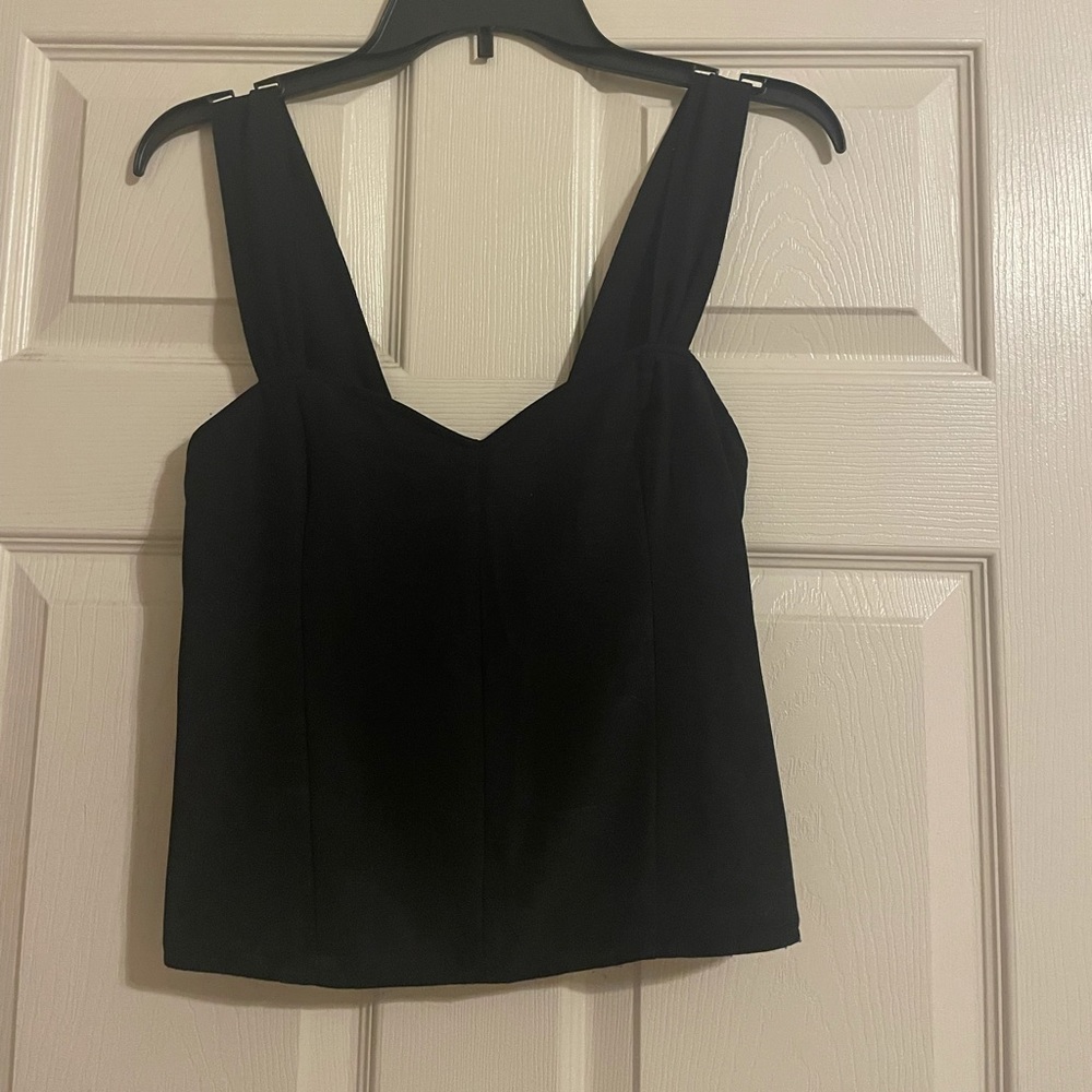 Black Crop Top Abercrombie
